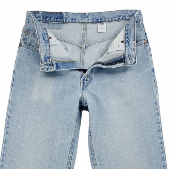 Vintage Levi’s 550 Made in the USA Relaxed Fit Light Wash W33 L35.5 - Picture 6 of 16